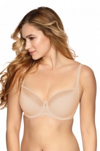 Sutien semi-moale, cupa intreaga, cu tull - Gaia Amanda 882