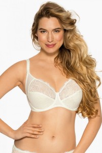 Sutien moale cu cupa intreaga si model floral - Gaia Chantal 534