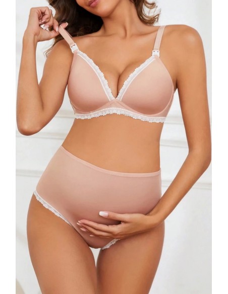 Set maternitate, cu boxeri si sutien pentru alaptare