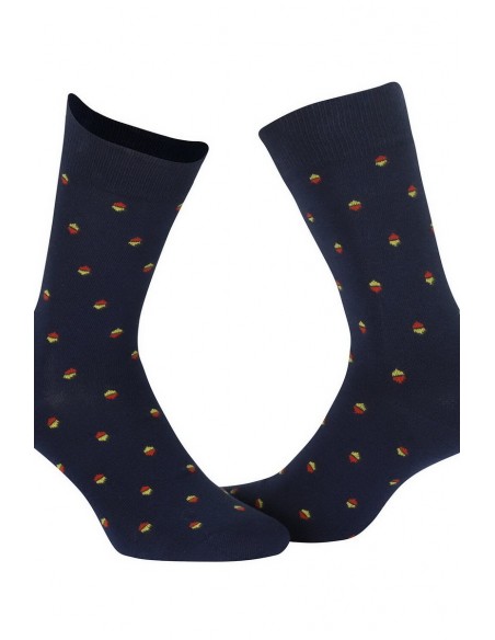 Sosete din bumbac, cu model - Wola Perfect Man