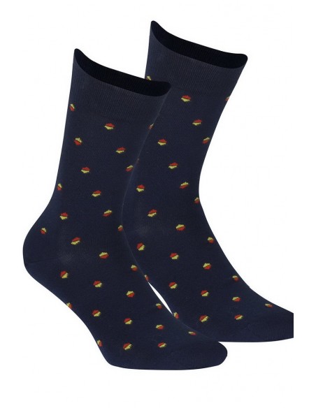 Sosete din bumbac, cu model - Wola Perfect Man