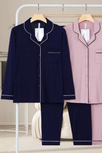 Pijama din modal, model clasic - Glam 08 2