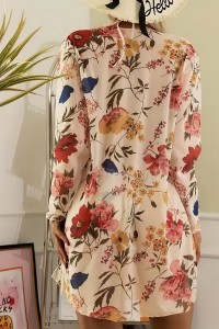 Costum de baie inflorat din 3 piese - GlamGirl 122 2