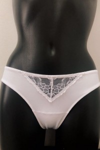 Chilot brazilian din microfibra si dantela - Piera S1561 X 2