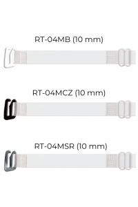 Bretele transparente 10 mm pentru sutien - Julimex RT 04 2