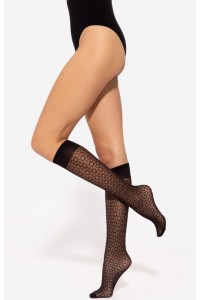 Sosete 3/4 cu model geometric - Gatta Trendy 12