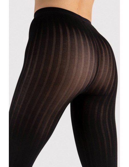 Ciorapi 40 den cu model in dungi