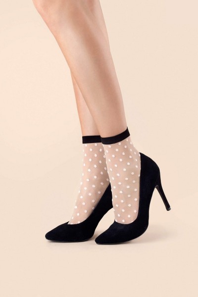 Sosete 1/4 cu buline - Fiore Bubble Gum