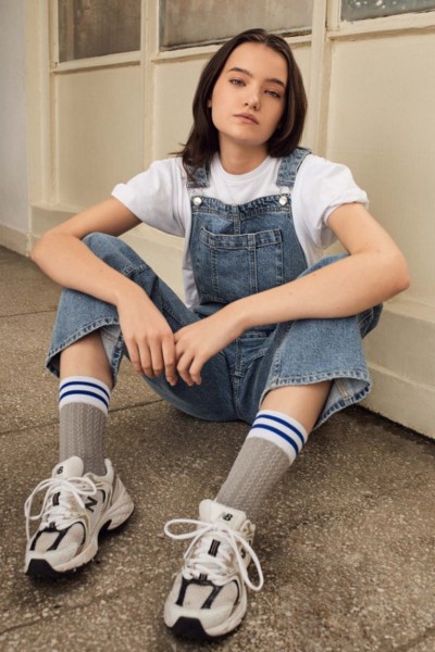 Sosete opace 80  den 1/4 cu model - Fiore Player