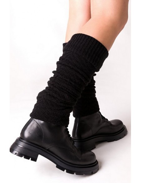 Jambiere groase din lana si acryl