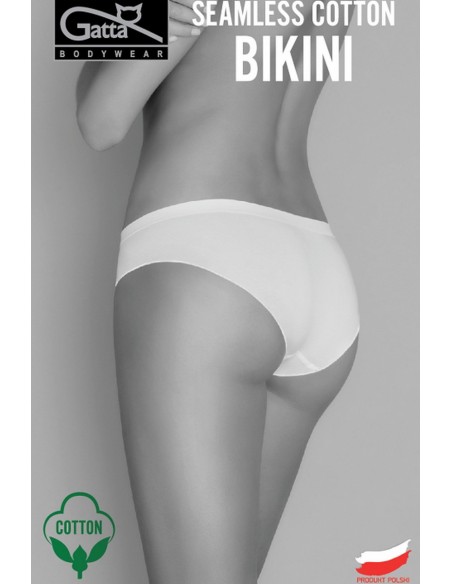 Chiloti clasici din bumbac - Gatta Bikini Seamless Cotton