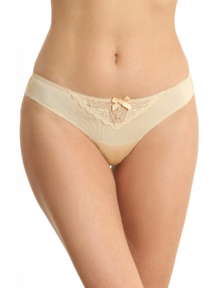 Chiloti brazilieni din microfibra si dantela - Piera Catrina S1136