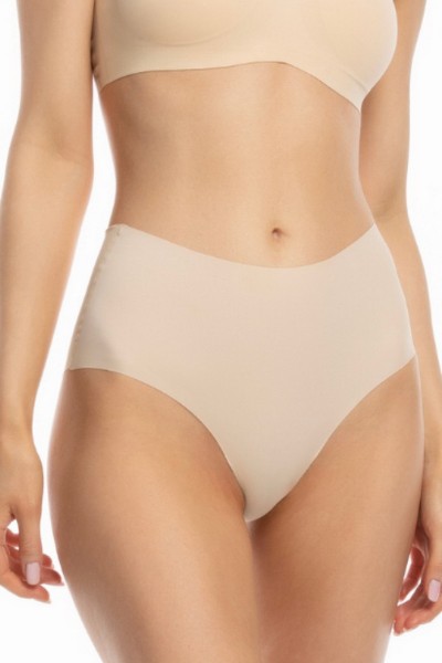 Chiloti clasici cu talie inalta si fara cusaturi - Julimex Infinity Maxi