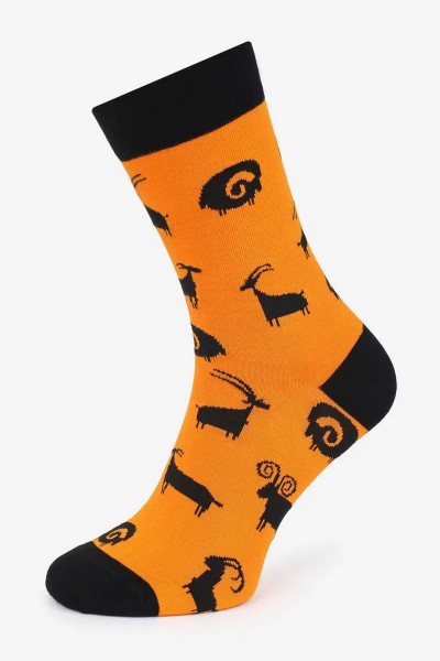 Sosete din bumbac pentru barbati cu model - Marilyn Cuckolds