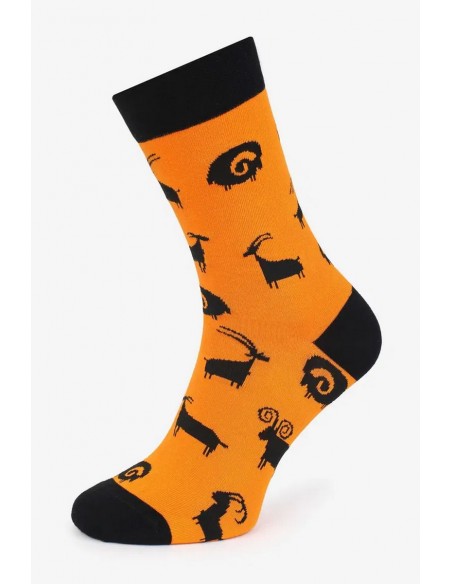 Sosete din bumbac pentru barbati cu model - Marilyn Cuckolds