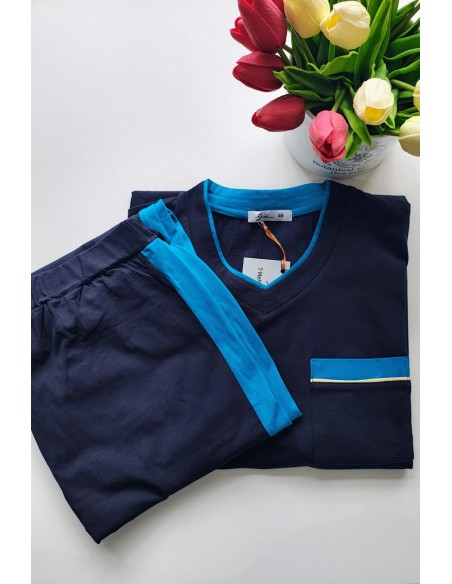 Pijama din bumbac pentru barbati