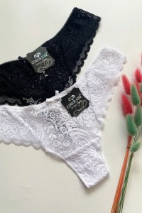 Chiloti brazilieni din dantela Coeur Joie - 9827 2
