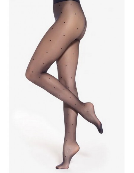 Ciorapi 20 den cu model puncte negre - Gatta Dotsy 03