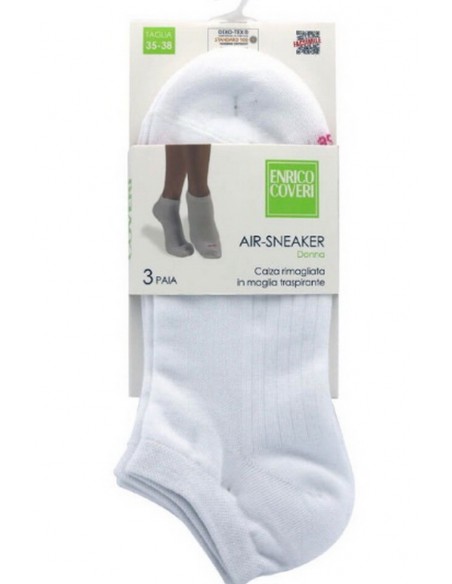 Sosete scurte din bumbac pentru dama - Enrico Coveri