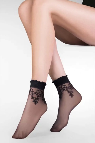 Sosete subtiri 1/4 cu model - Bea Gabriella