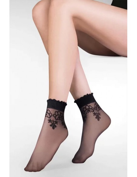 Sosete subtiri 1/4 cu model - Bea Gabriella