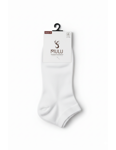 Sosete surte din bumbac, fara cusaturi pentru dama - Mulu MCQ7717A