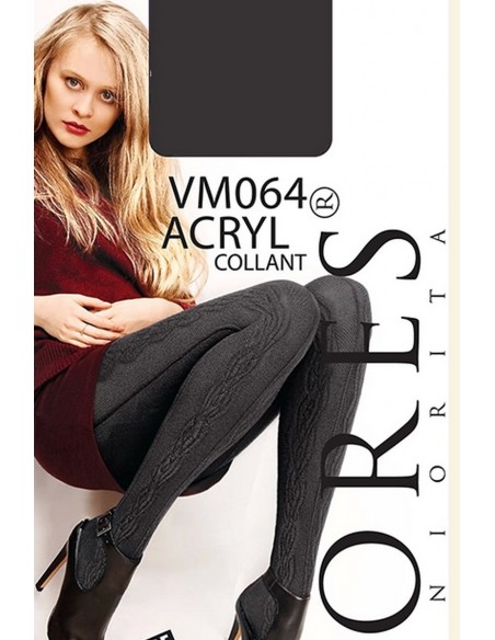 Ciorapi opaci cu model - Lores VM064 Acril