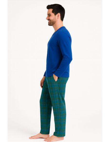 Pijama de barbati, 100% bumbac