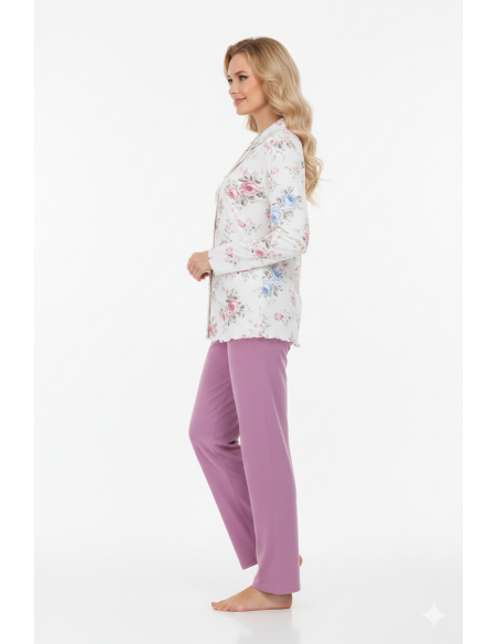 Pijama din modal, model clasic