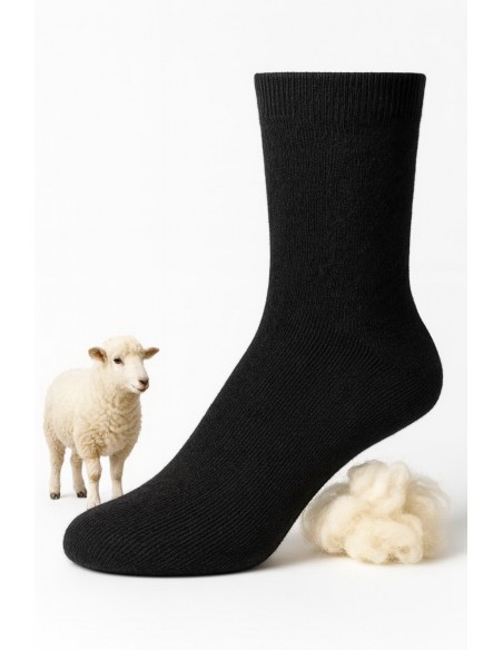 Sosete subtiri lana naturala