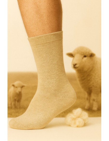 Sosete dama subtiri 85% lana naturala - Gla