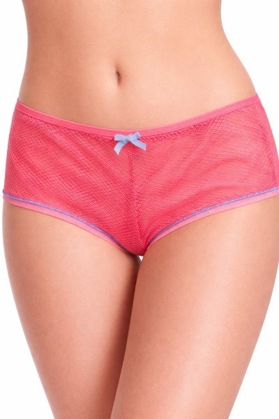 Panty de dama din dantela perforata - Sisi Pink Power