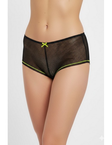 Boxeri dama din microplasa – model confortabil Sisi Black