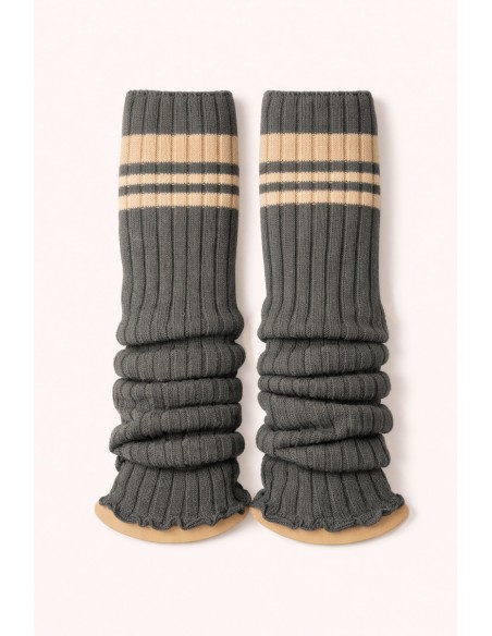 Jambiere dama din bumbac sport cu dungi – model casual confortabil