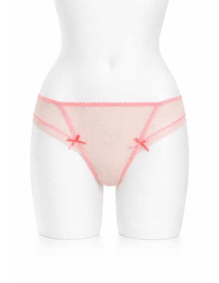 Chiloti dama din tulle roz - Sisi