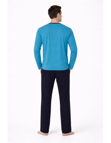 pijama barbateasca din bumbac Glam