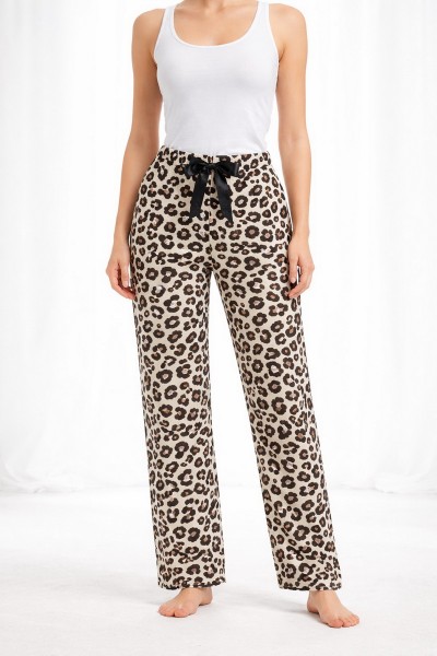 Pantaloni dama pijama din bumbac