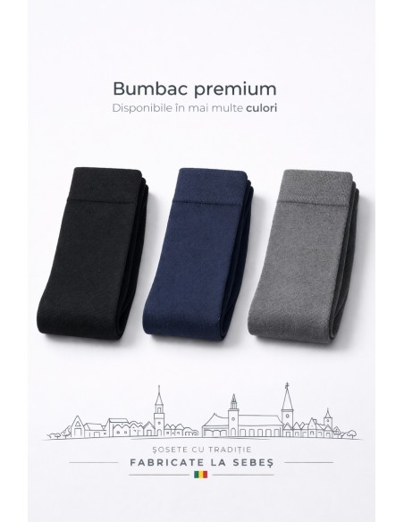 Sosete barbati din bumbac de calitate - Transilvania C100