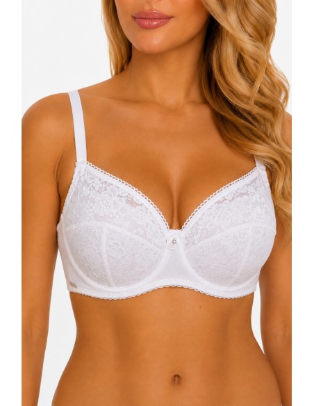 Sutien cu burete subtire si dantela - Lanny 11730