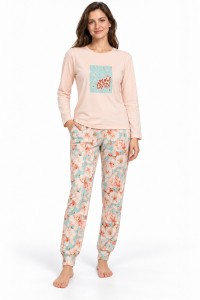 Pijama dama 100% bumbac cu...