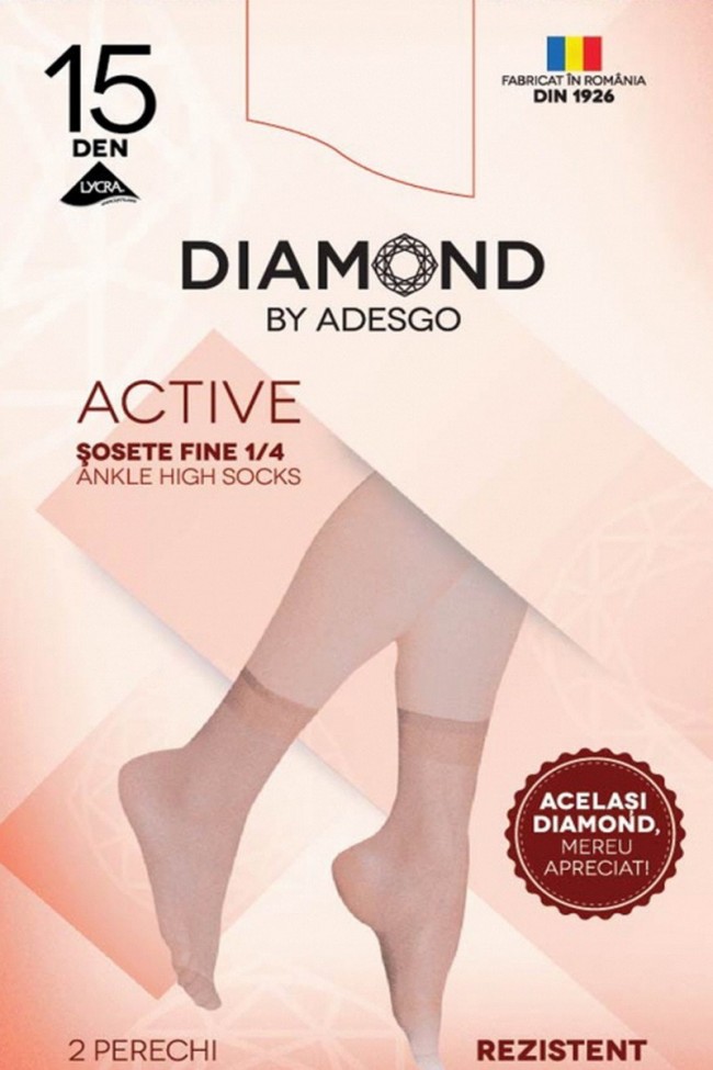 Diamond Active - sosete 1/4