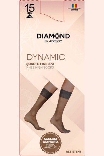 Diamond Dynamic - sosete 3/4